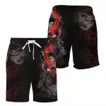 Geisha Warrior Samurai Men's Shorts