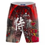 Red Dawn Samurai Kanji Men's Shorts
