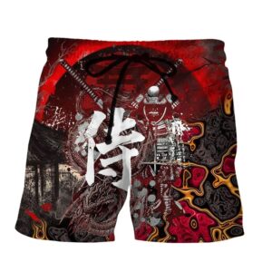 Samurai Warrior Shorts for Men