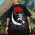 Samurai Warrior Woman with Sword T-shirt