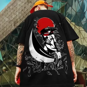 Samurai Warrior Woman with Sword T-shirt