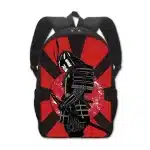 Bushido Samurai Warrior Red & Black Backpack