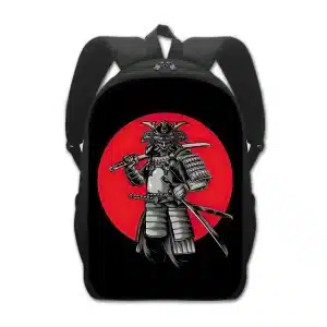 Crimson Moon Samurai Backpack