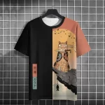 Ninja Cat Rooftop Samurai Tee