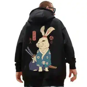 Ronin Samurai Rabbit Hoodie