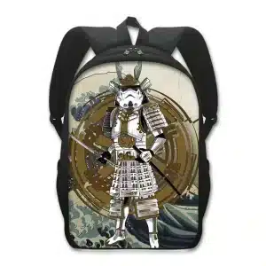 Startrooper White Samurai Vintage Backpack