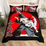 Aikido Action Dynamic Martial Arts Bedding Set