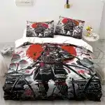 Armored Samurai Valor Artwork Bedding Set