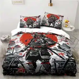 Armored Samurai Valor Artwork Bedding Set