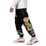 Celestial Dragon Black Streetwear Joggers