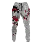 Cherry Blossom Female Samurai Warrior Joggers