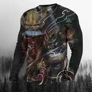 Epic Battle Samurai Multi-Warrior Long Sleeve Shirt