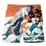 Epic Whale Breach Samurai Wave Boardshorts