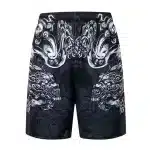 Guardian Dragon Artwork Samurai Gym Shorts