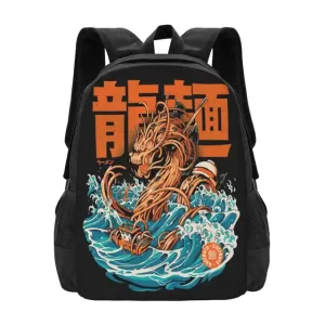 Japanese Ramen Dragon Noodle Art Backpack