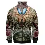 Majestic Tiger Spirit Full-Zip Bomber Jacket