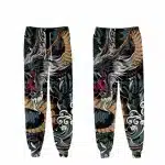 Mystic Dragon Warrior Japanese Art Joggers