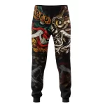 Powerful Samurai Skull Streetwear Sweatpants