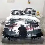 Samurai Mystical Forest Dusk Bedding Set