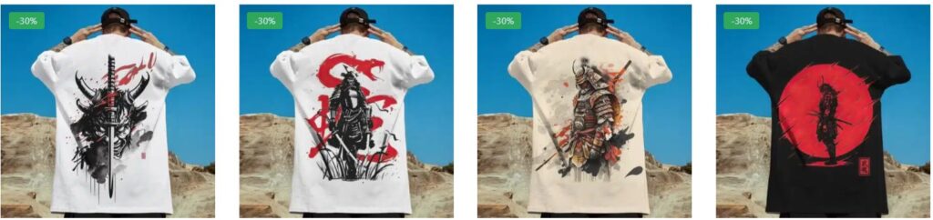 Samurai T-shirts