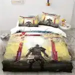 Samurai Torii Gate Yellow Bedding Set