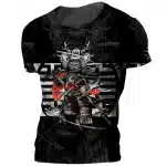 Shadow Warrior Samurai Black and Red T-Shirt