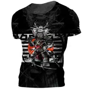 Shadow Warrior Samurai Black and Red T-Shirt