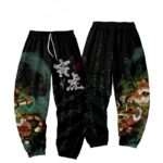 Traditional Art Streetwear Tiger Spirit Joggers