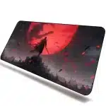 Epic Samurai at Blood Red Moon Mouse Pad Desk Mat