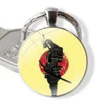 Honor-Bound Samurai Yellow Keychain