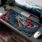 Japanese Art Dragon Gaming XXL Mouse Pad Desk Mat