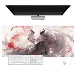 Kitsune Spirit Fox Gaming XXL Mouse Pad Desk Mat