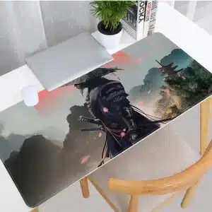 Mountain Landscape Samurai XXL Mouse Pad Desk Mat