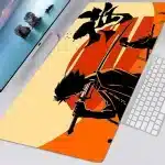 Samurai Anime Katana Large Gaming Mouse Pad Desk Mat