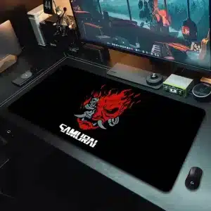 Samurai Cyberpunk 2077 XXL Mouse Pad Desk Mat