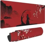 Samurai Spirit Bushido Sakura Mouse Pad Desk Mat