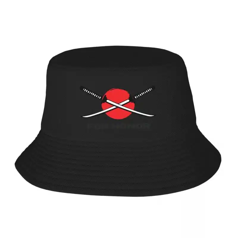 For Honor Dual Katana Rising Sun Design Bucket Hat