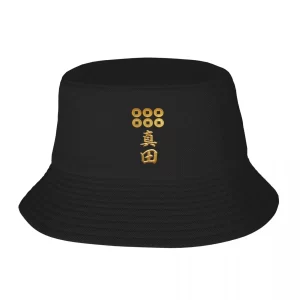 Sanada Clan Kanji Kamon Crest Emblem Bucket Hat