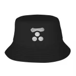 Silver Mori Clan Kamon Crest Emblem Bucket Hat