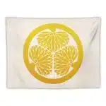 Tokugawa Clan Kamon Emblem Crest Tapestry