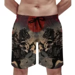 Samurai Warrior Horsemen Men's Shorts