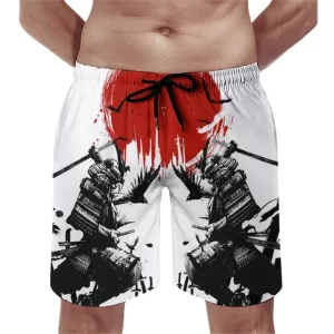 Samurai Warrior Katana Battle Art Men's Shorts