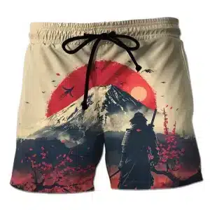 Shadow Samurai Mount Fuji Men's Shorts